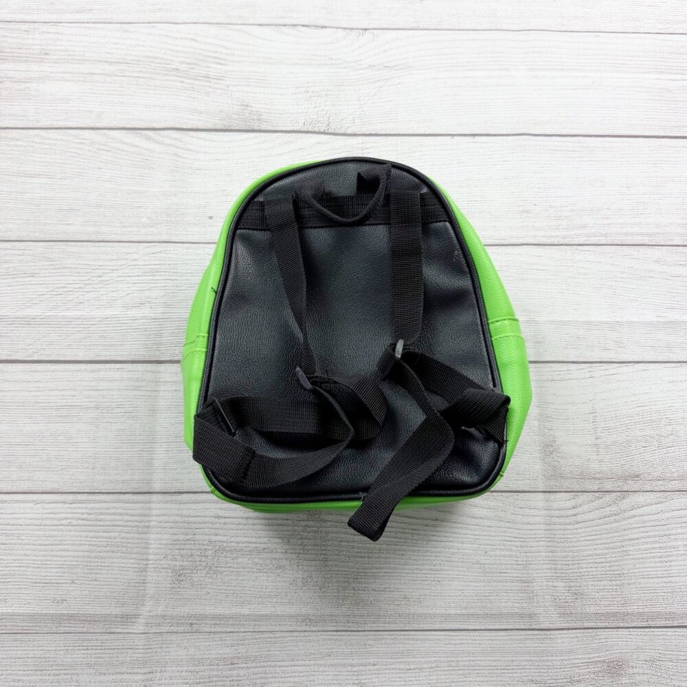 Minecraft Creeper Mini Backpack Kids Green Pixel Block Design Small Zipper Bag - Picture 5 of 8